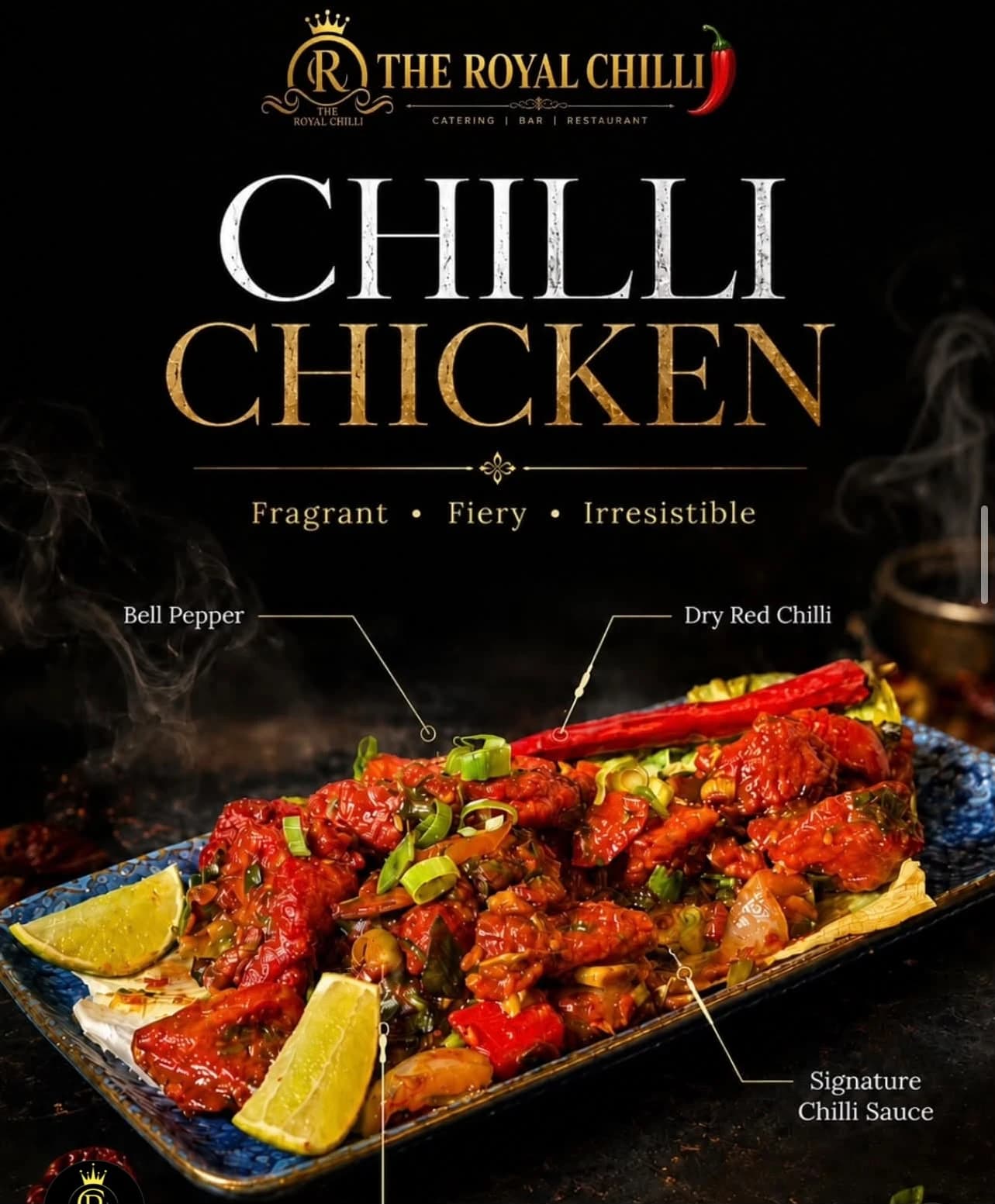 Chilli Chicken Special at The Royal Chilli, Hounslow